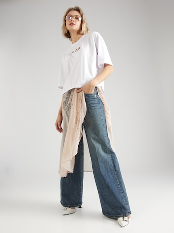 DIESEL Wide leg Jeans 'AKEMI' in Blue