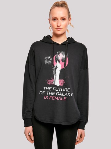 F4NT4STIC Sweatshirt 'Leia The Future is female' in Schwarz: Vorderseite