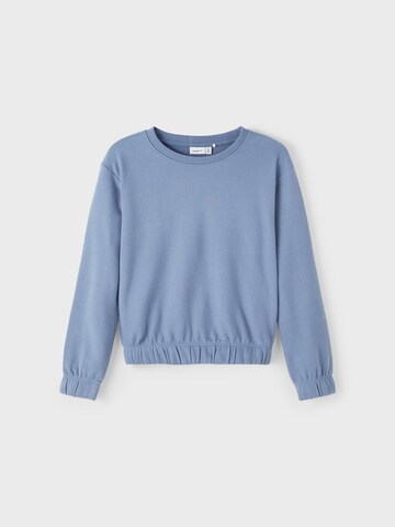 NAME IT - Sweatshirt 'Tulena' em azul