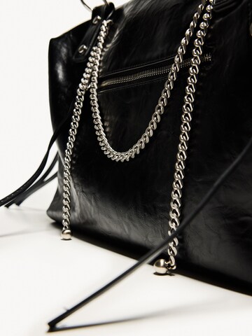 Sac bandoulière Bershka en noir