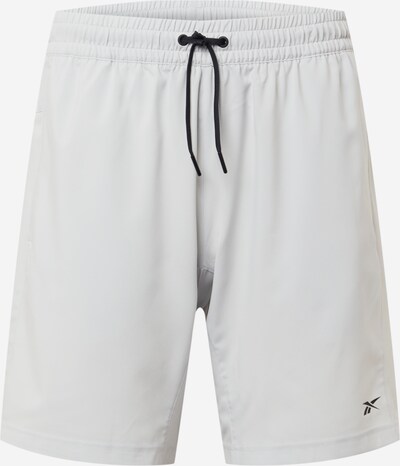 Pantaloni sport Reebok Sport pe gri deschis / negru, Vizualizare produs