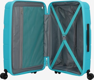 American Tourister Trolley 'Linex' in Blau