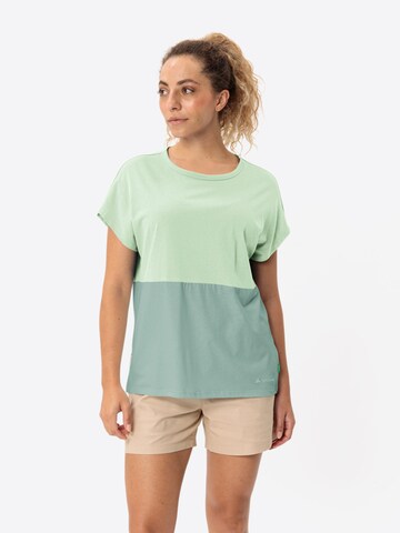 VAUDE Functioneel shirt 'W  Redmont T III' in Groen: voorkant
