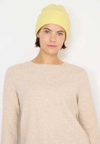 CECIL Beanie in Yellow