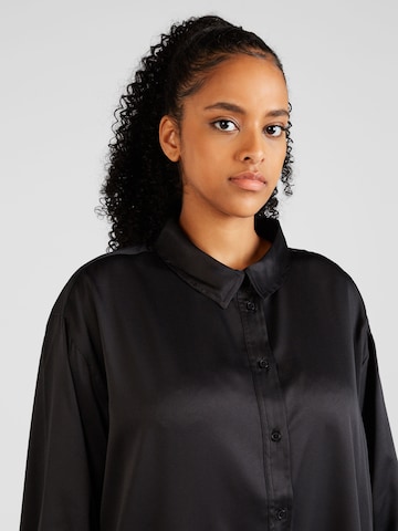 ONLY Carmakoma Shirt Dress 'DARLENE LIFE' in Black