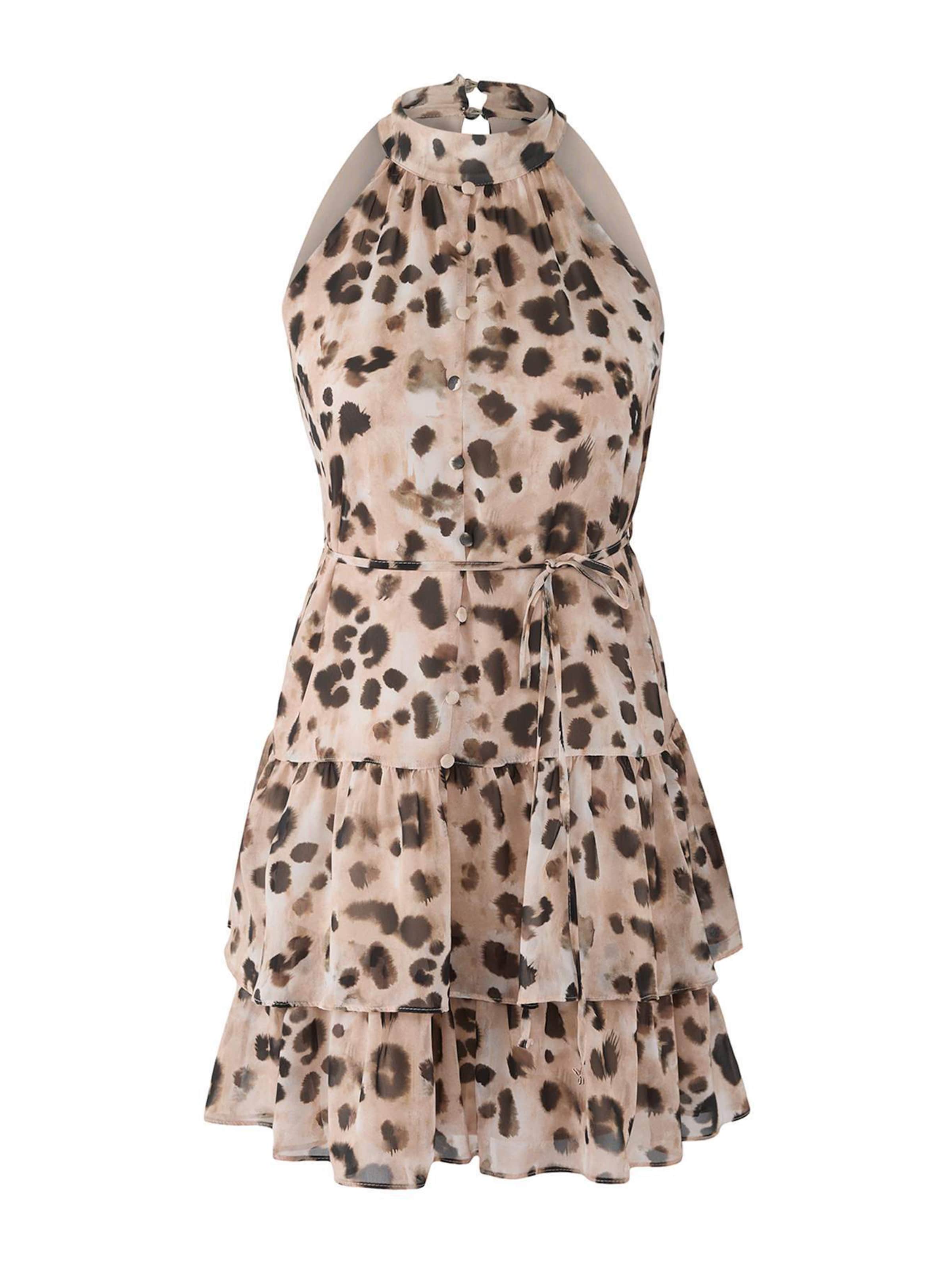 Robe Trendyol en marron : devant