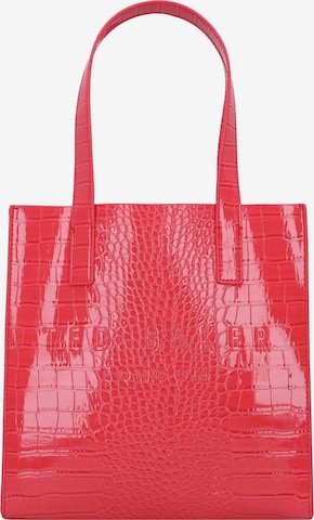 Ted Baker Shopper 'Reptcon' in Rood: voorkant