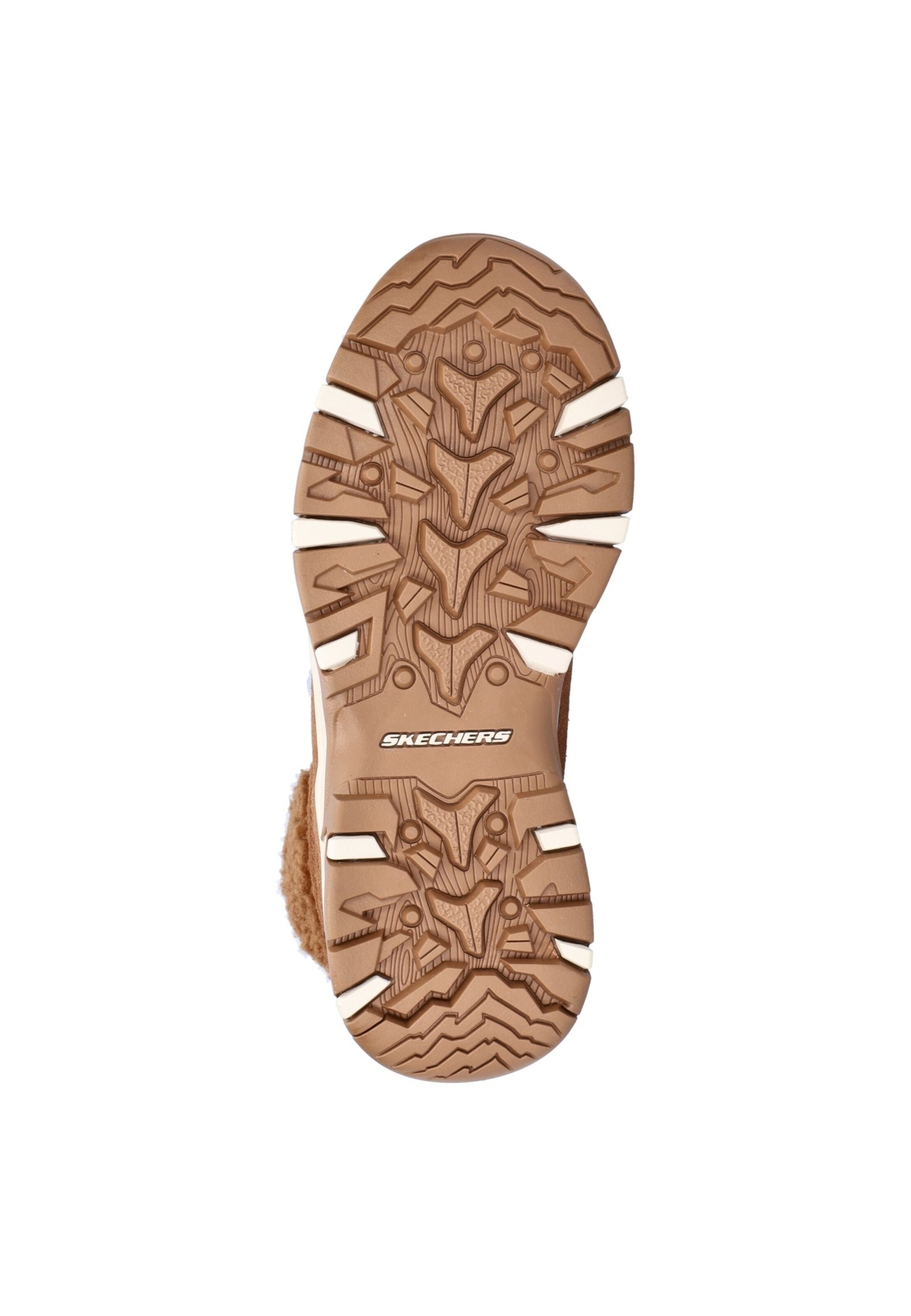 ruda SKECHERS Suvarstomieji kulkšnis dengiantys batai 'TREGO - SNOW BREEZE'
