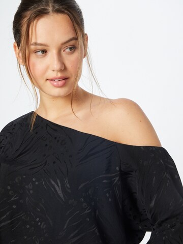 River Island Bluse in Schwarz