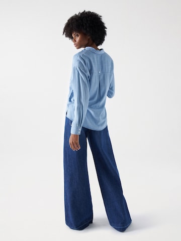 Salsa Jeans Blouse in Blauw