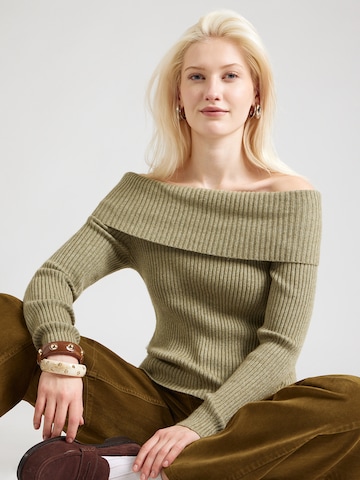 ONLY Свитер 'ONLKatia' в Зеленый: спереди