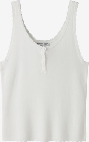 Haut NAME IT en blanc : devant