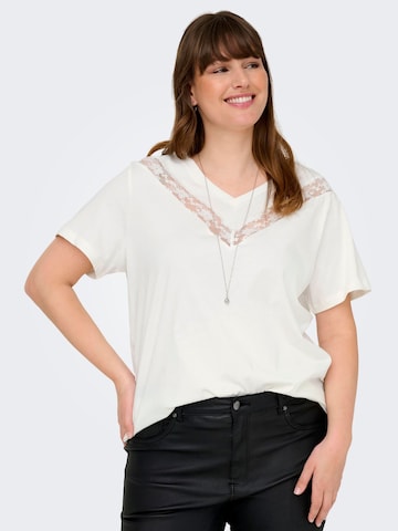 ONLY Carmakoma Shirts 'CARHATTI' i hvid