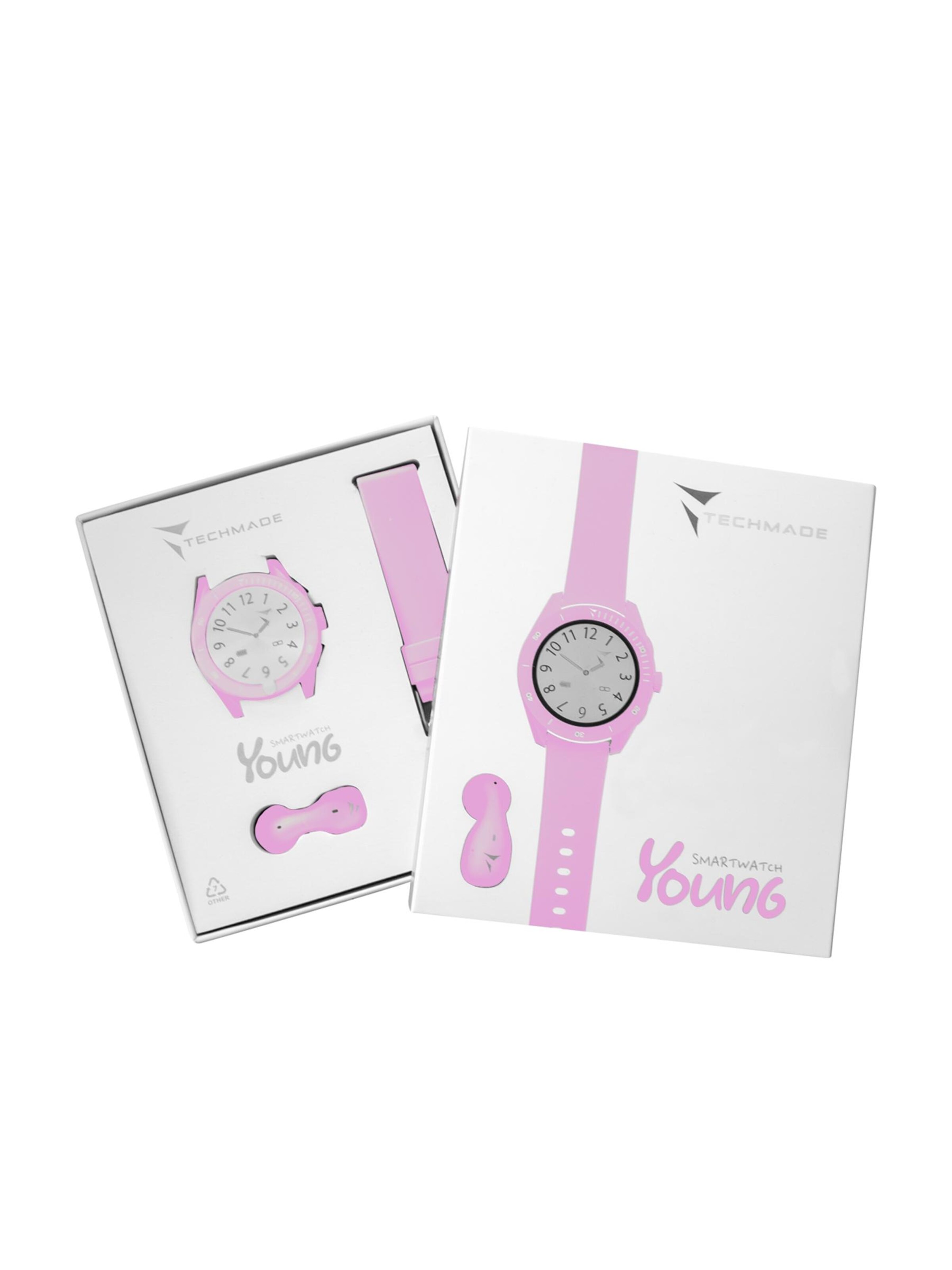 Techmade Digital Watch in Pink