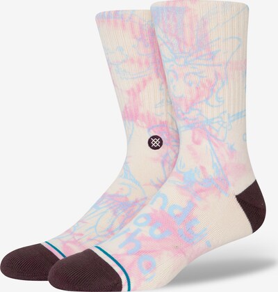 Stance Sports socks 'CINDY LOU WHO' in Blue / Brown / Pink / Off white, Item view