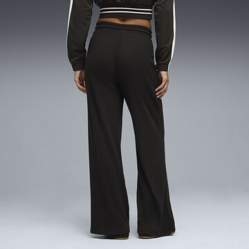 PUMA Wide leg Sportbroek 'Her' in Zwart