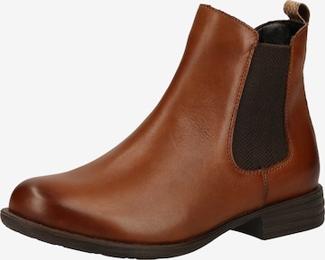 REMONTE Chelsea boots in Bruin: voorkant