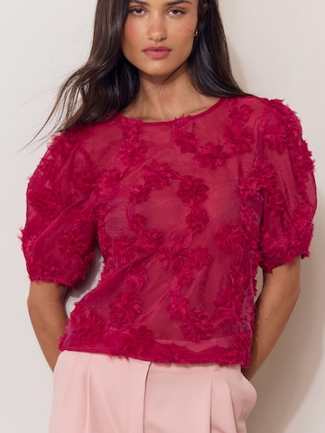 Lipsy Blouse in Rood: voorkant