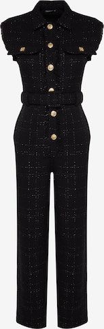 juoda Trendyol Vienos dalies kostiumas: priekis