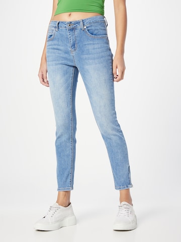 Regular Jeans 'Amania' de la Hailys pe albastru: față