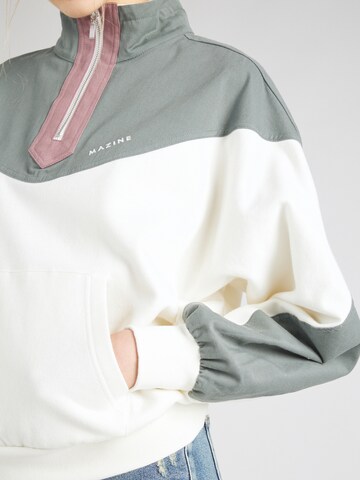 Sweat-shirt 'Vera' mazine en beige