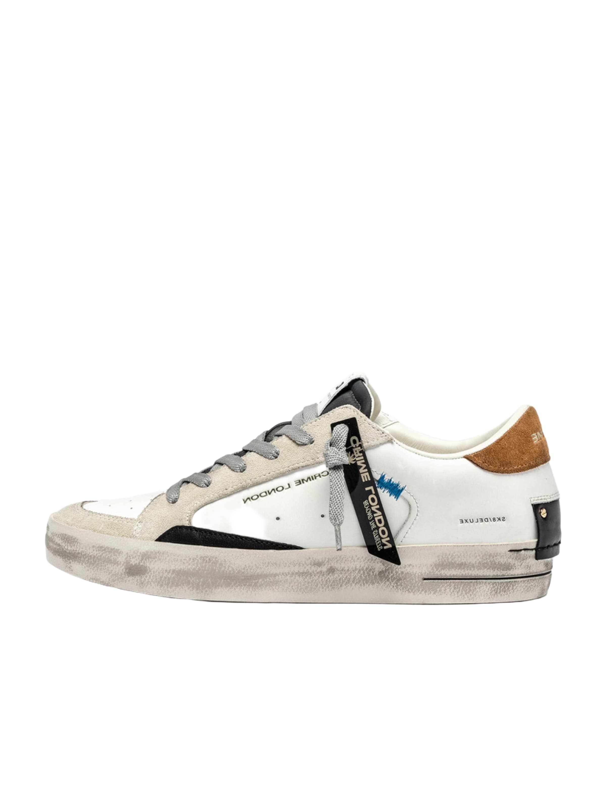 Crime London Sneakers laag '11108AA8' in Wit: voorkant