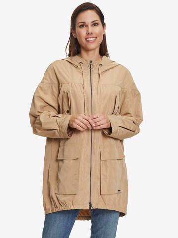 Betty & Co Between-Season Jacket in Brown: front