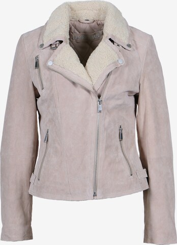 FREAKY NATION Winter jacket in Beige: front