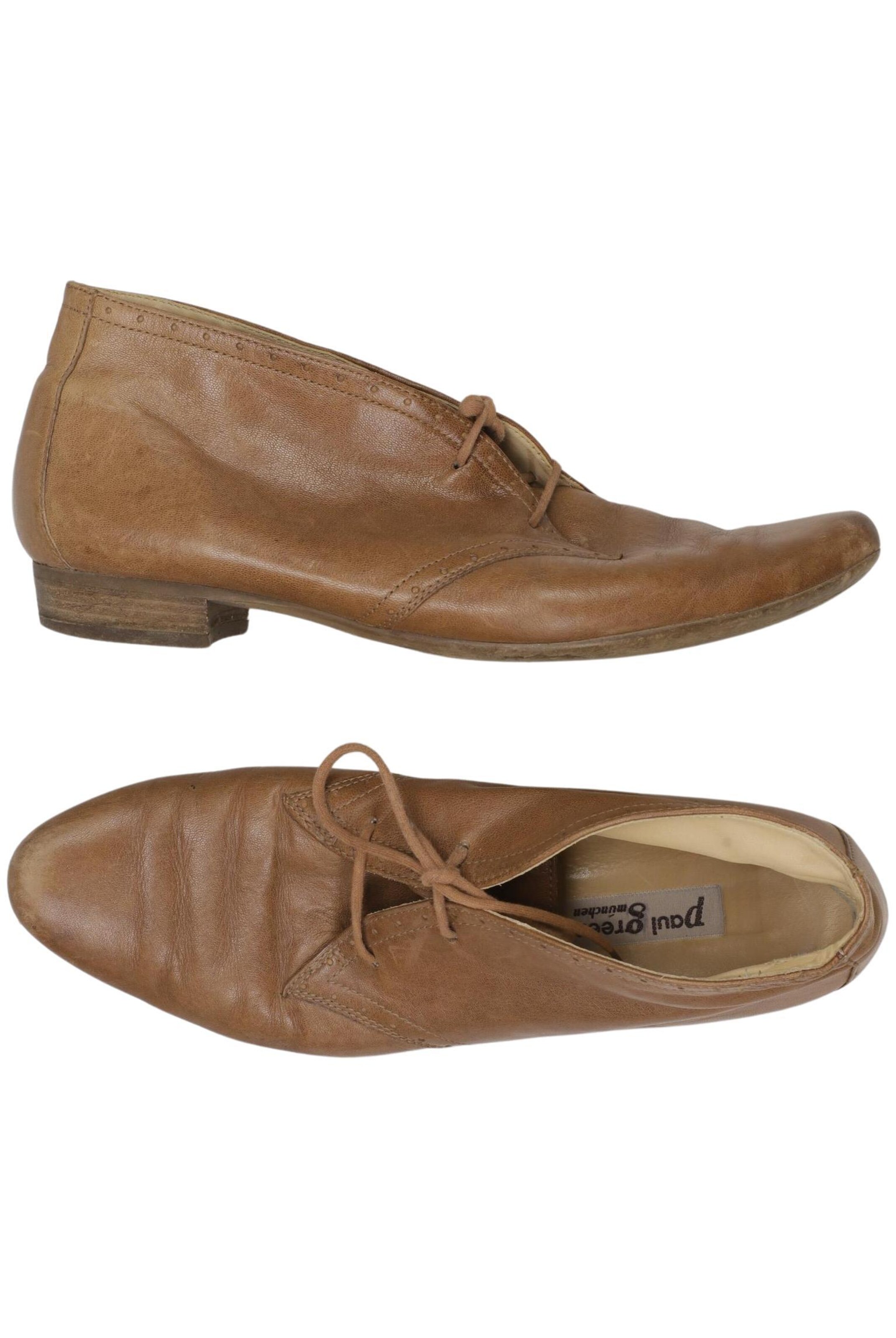 Paul Green Flats & Loafers in 39 in Brown: front