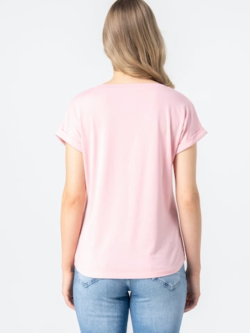 T-shirt M.O.D MIRACLE OF DENIM en rose