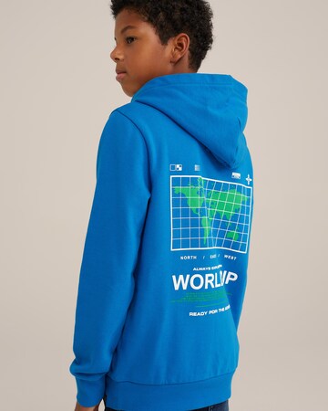 Felpa di WE Fashion in blu: frontale