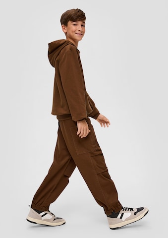 s.Oliver Wide leg Trousers in Brown