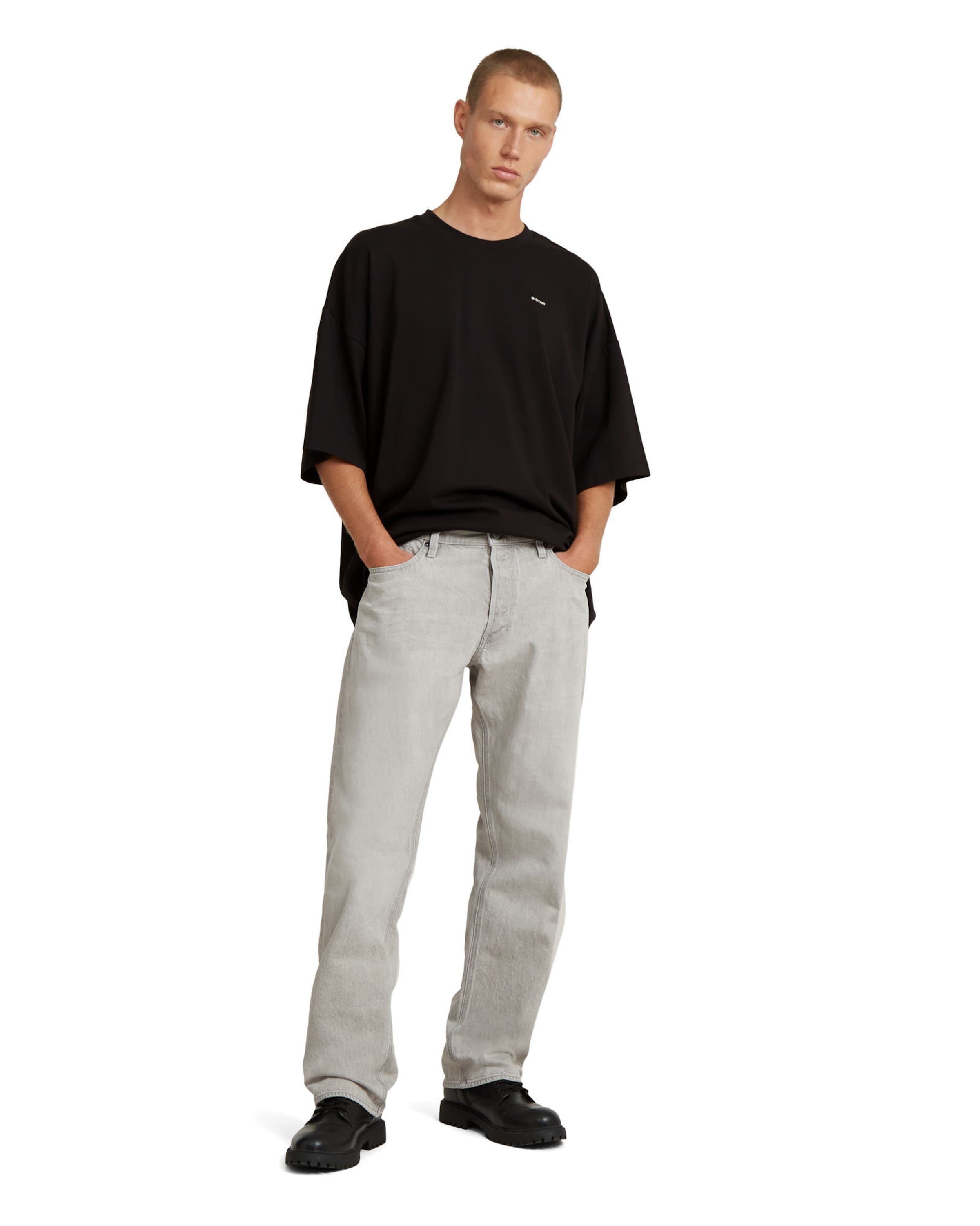 G-STAR Regular Jeans - 'Dakota Straight Jeans' in Grau