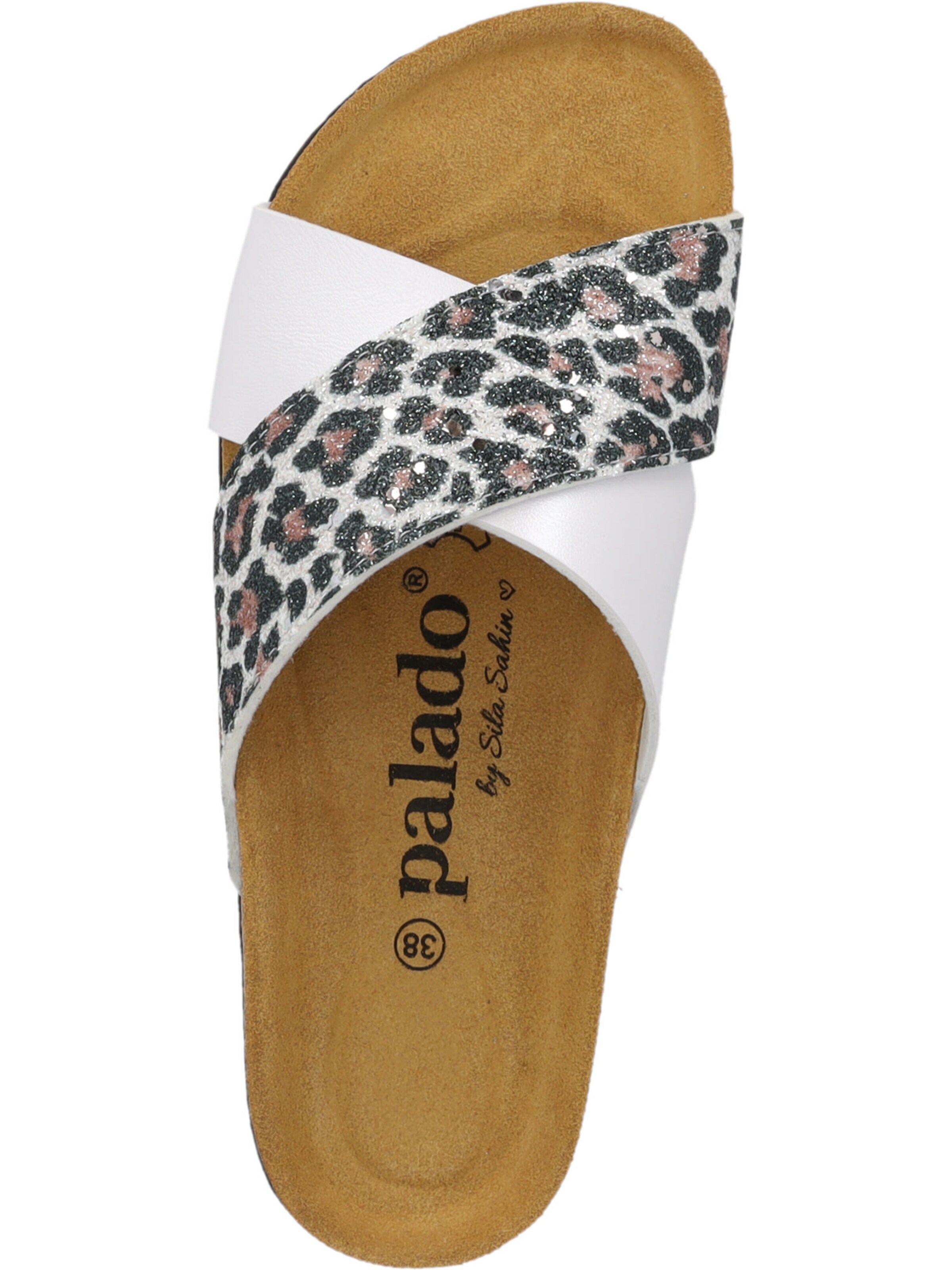 Palado by Sila Sahin Mule 'Palado Rianel Wild by Sila Sahin' in White