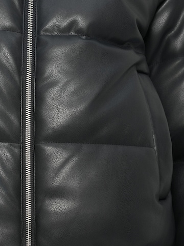 Abercrombie & Fitch Зимняя куртка в Черный