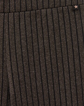 WE Fashion - Acampanado Leggings en marrón
