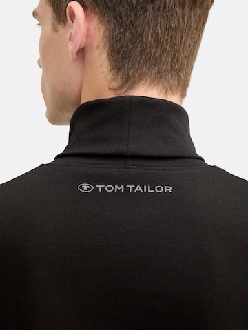 TOM TAILOR Shirt in Zwart