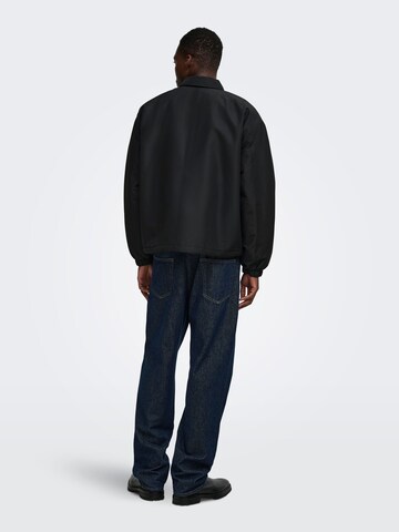 Veste mi-saison 'ONSGabriel' Only & Sons en noir