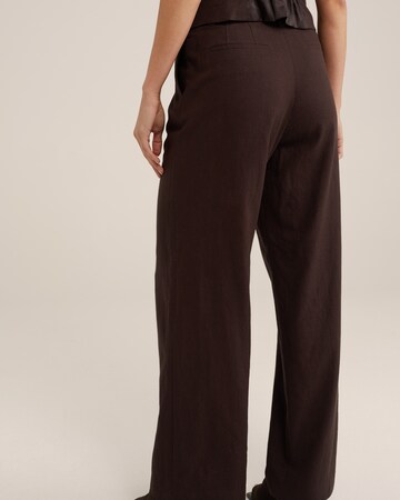 Regular Pantalon WE Fashion en marron