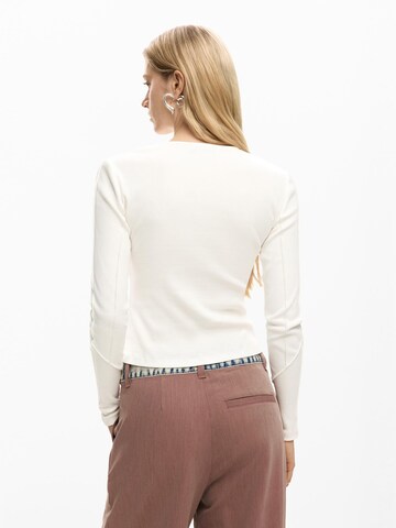 Desigual Tričko – bílá