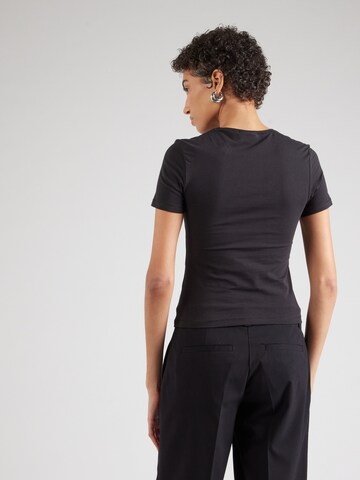 Maglietta di WEEKDAY in nero