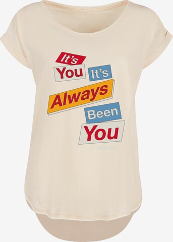 F4NT4STIC Shirt 'Sex Education It Always Been You Netflix TV Series' in Beige: front