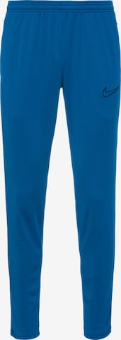 NIKE Workout Pants 'Academy 23' in Blue: front