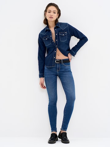 BIG STAR Skinny Jeans in Blau