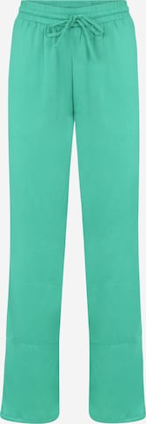 Neo Noir Wide leg Pants 'Kuli' in Green: front