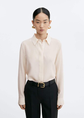 MANGO Bluse 'Grace' in Beige: Vorderseite