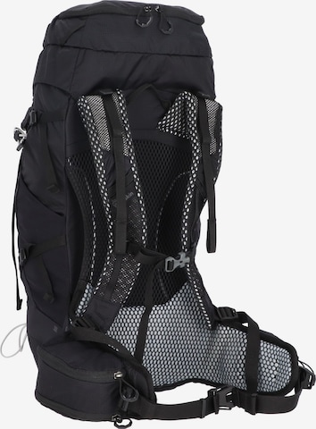 JACK WOLFSKIN Sports Backpack 'Crosstrail' in Black