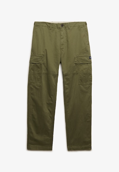 Superdry & Co Pantalon cargo en 30/32 en vert, Vue avec produit