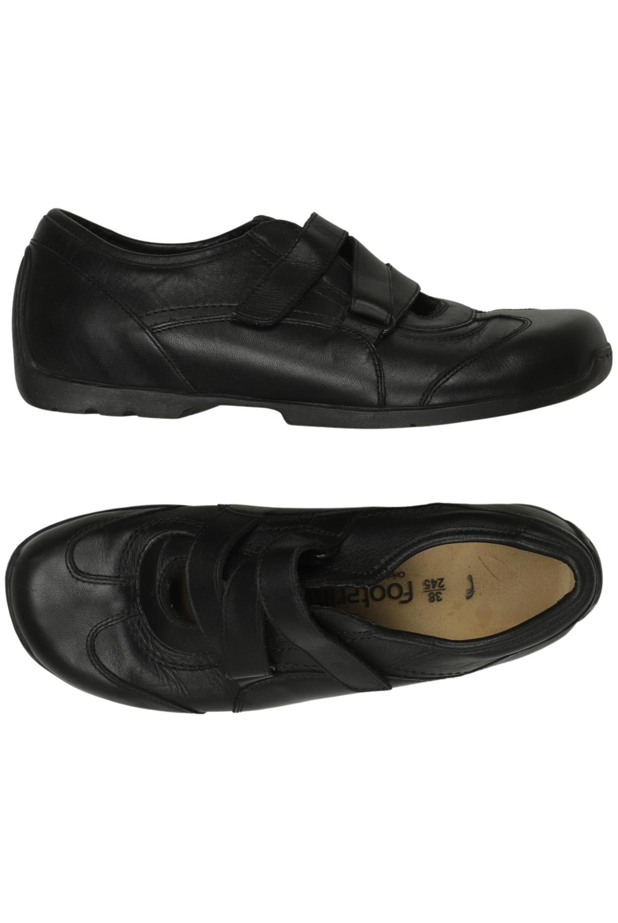 BIRKENSTOCK Flats & Loafers in 38 in Black: front