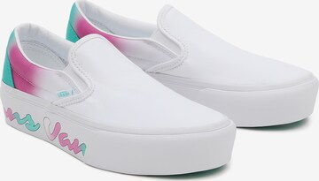 VANS Slip on boty – bílá